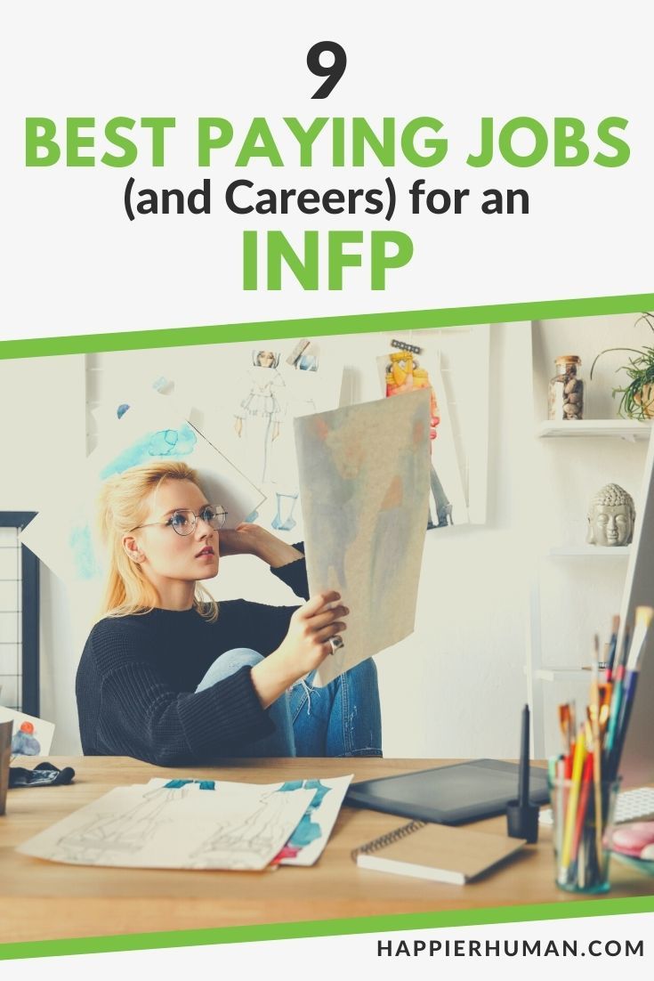 best paying jobs for infp | perfect careers for infp | infp careers to avoid