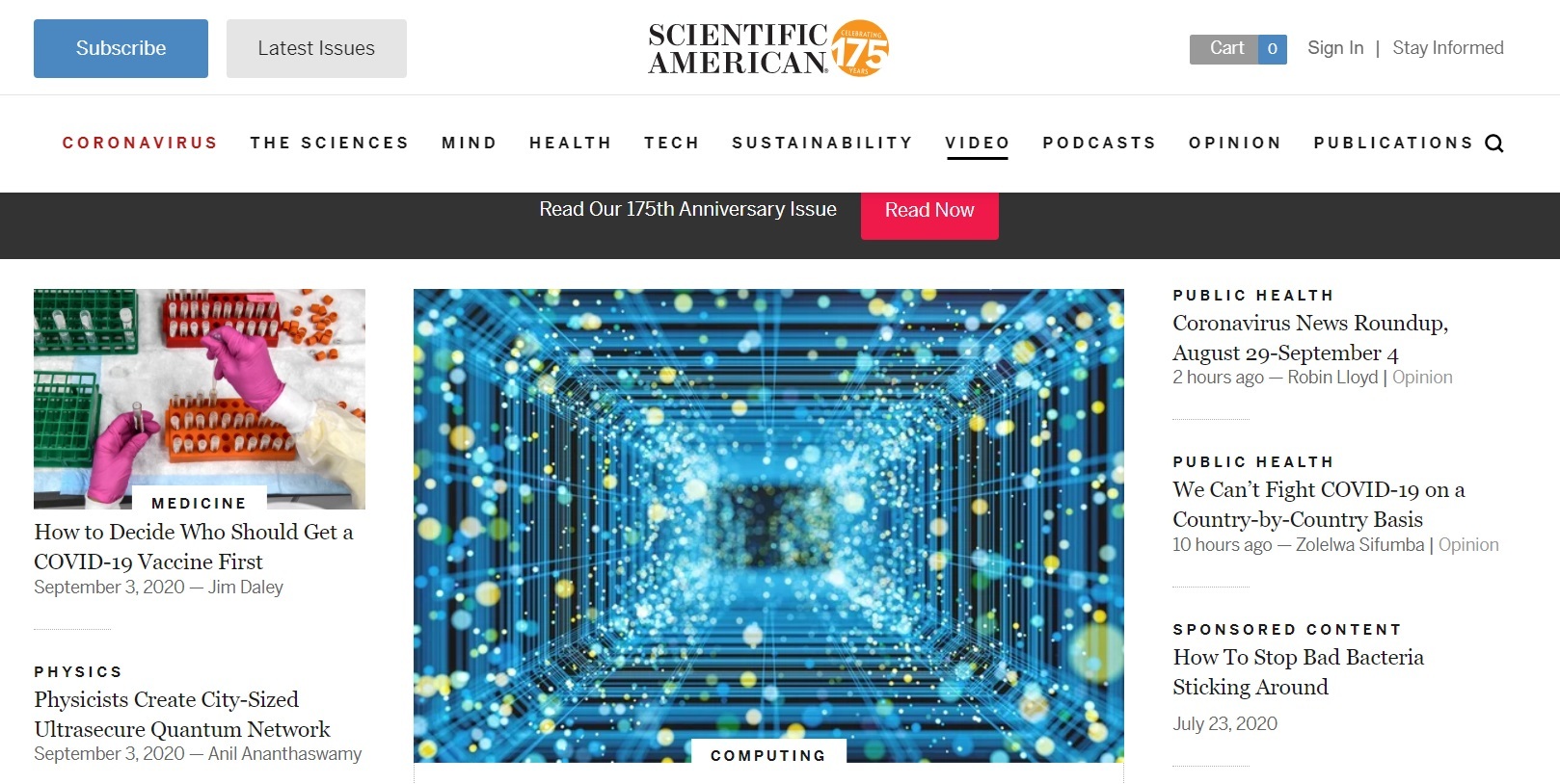 scientific american | psychology websites for a level students | websites for professional psychologists