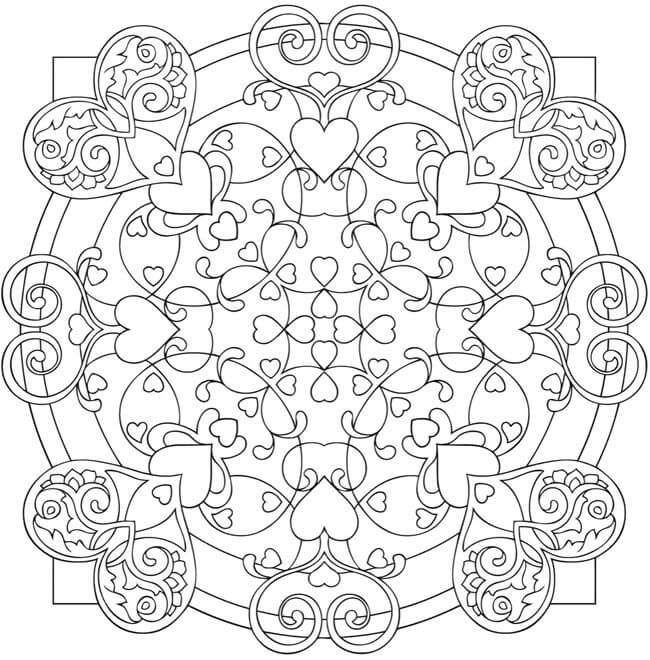 heart coloring pages printable | heart coloring pages for adults | heart coloring pages for adults