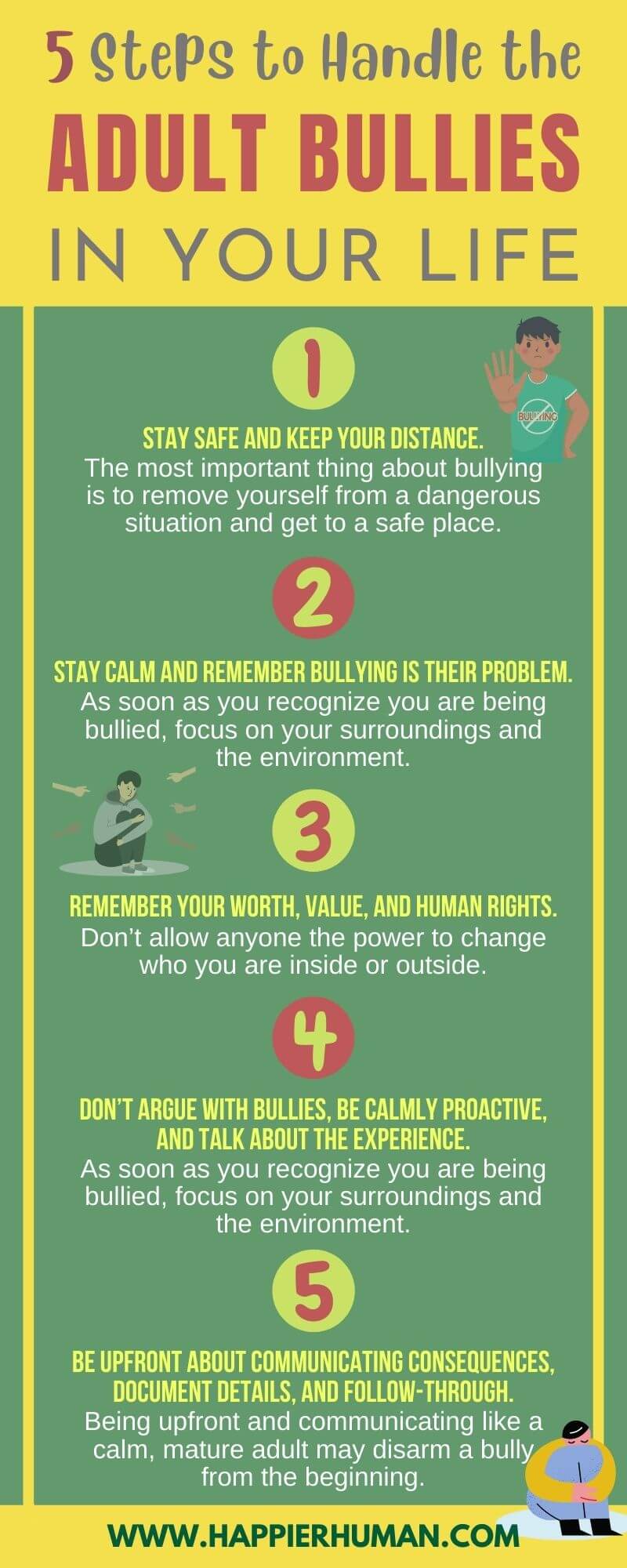 how to handle the adult bully in your life | keys to handling adult bullies | how to deal With adult bullying