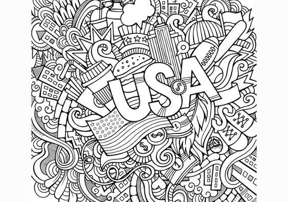 4th of july coloring pages images | summer coloring pages | thanksgiving coloring pages