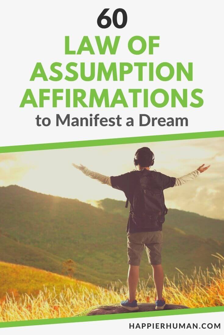 law of assumption affirmations | law of assumption affirmations love | law of assumption techniques