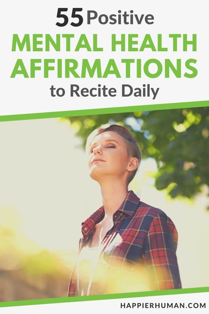 mental health affirmations | physical health affirmations | mental health affirmation cards