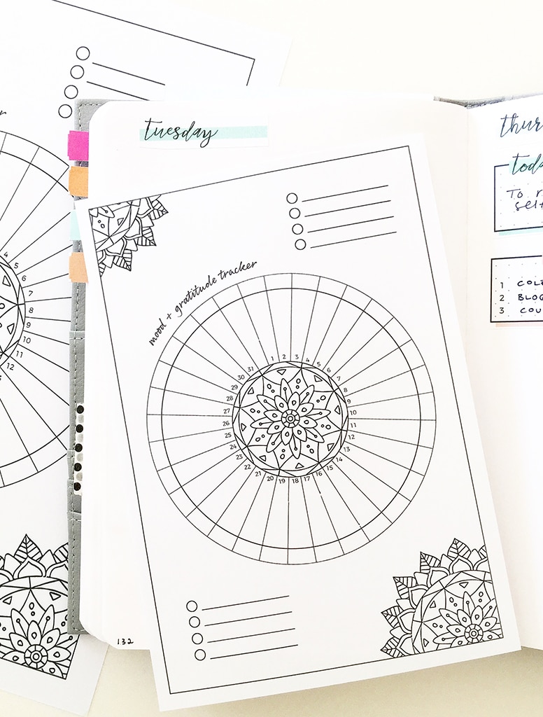 cute mood tracker printable | free mood tracker templates | mood tracker printable spaceandquiet