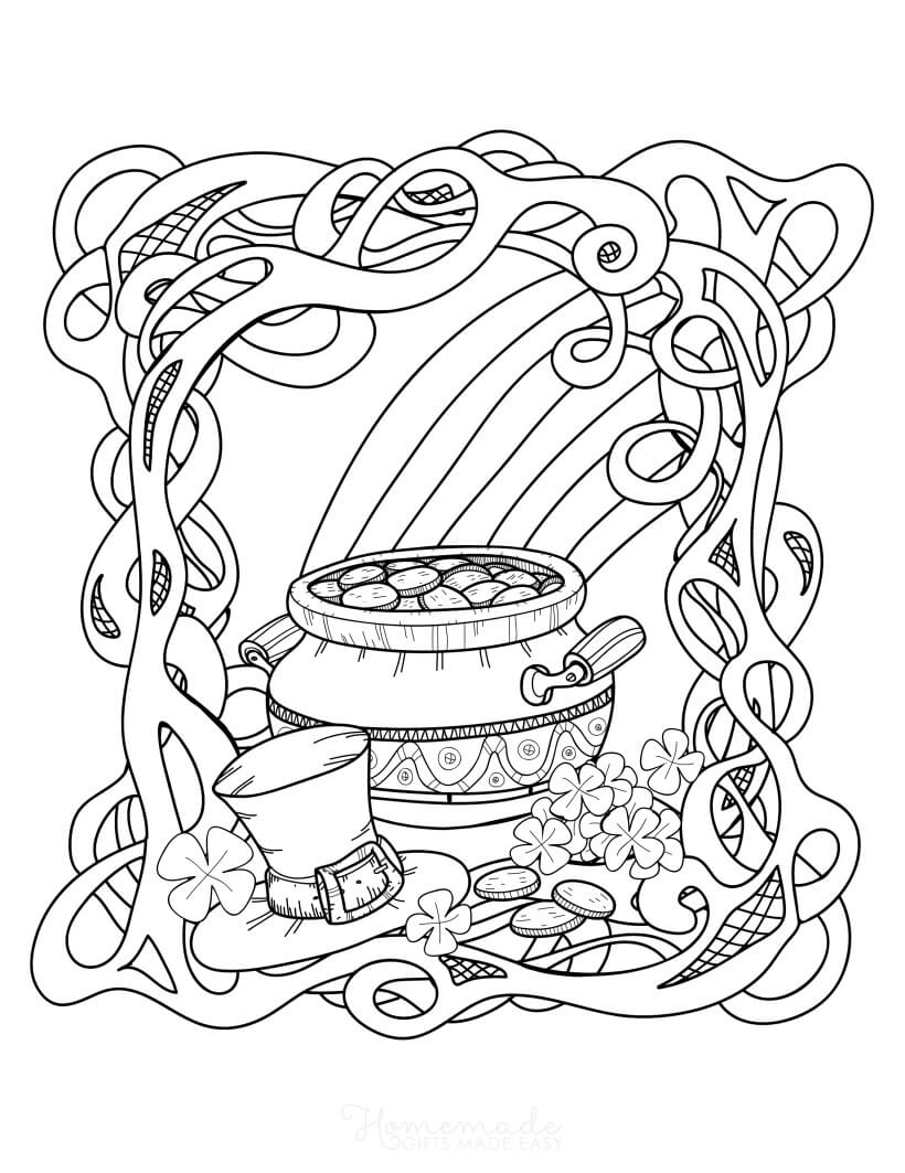 st patricks day shamrock coloring page | st patricks day coloring sheets pdf | disney st patrick's day coloring pages