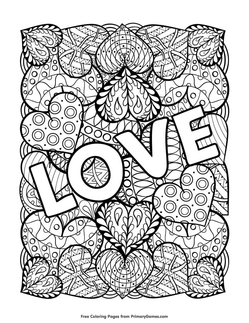 valentines day coloring pages for adults | valentines day coloring pages pdf | valentines day coloring pages disney