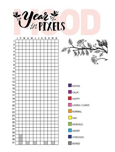 mood journal template | bullet journal mood tracker simple | mood tracker ideas